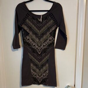 Free People Side Cutout Dress